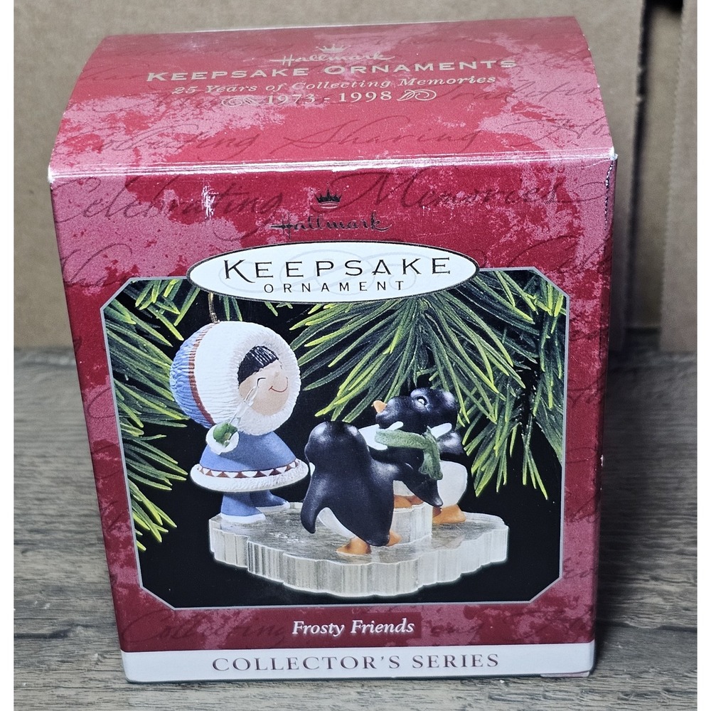 Frosty Friends 1998 Hallmark Keepsake Christmas Ornament 19th In Series